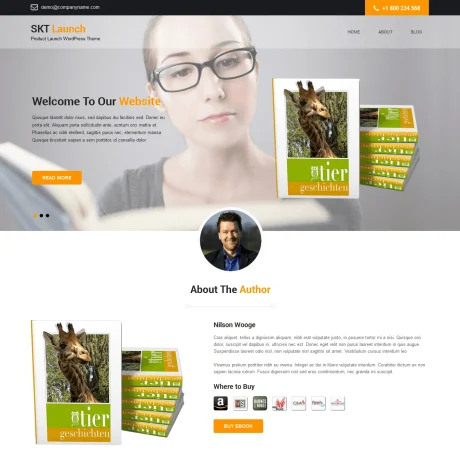 Free Ebook WordPress Theme