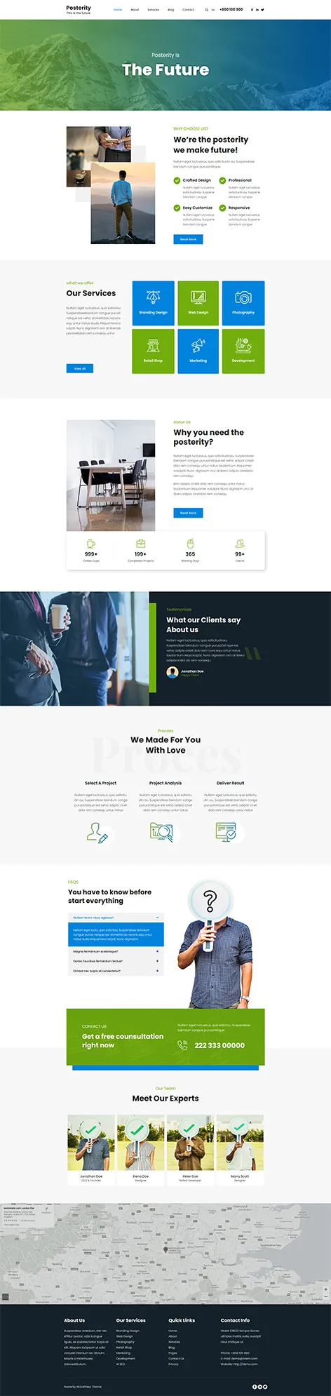 Most Customizable Free WordPress Theme