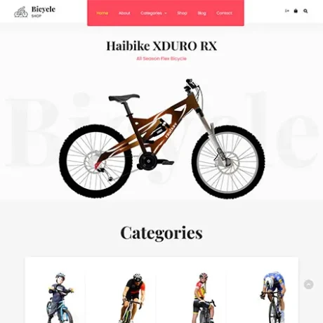 Free Cycling WordPress Theme