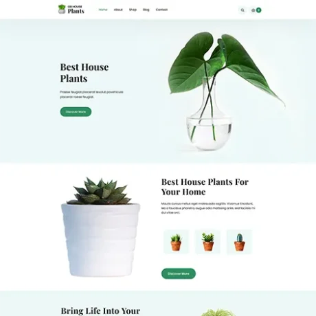 Free Nursery Garden WordPress Theme