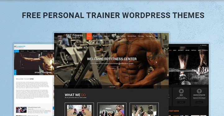 free personal trainer WordPress themes