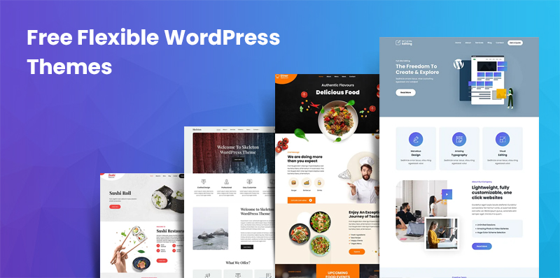 free most flexible wordpress themes