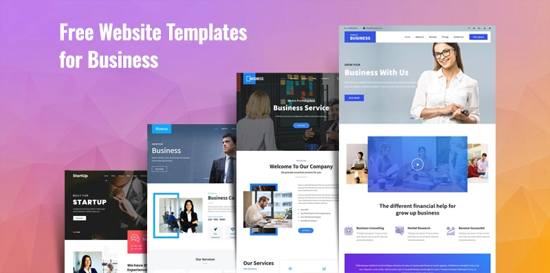 10+ Free Business Website Templates and Themes for 2025
