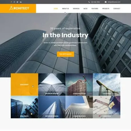 Architect WordPress Theme