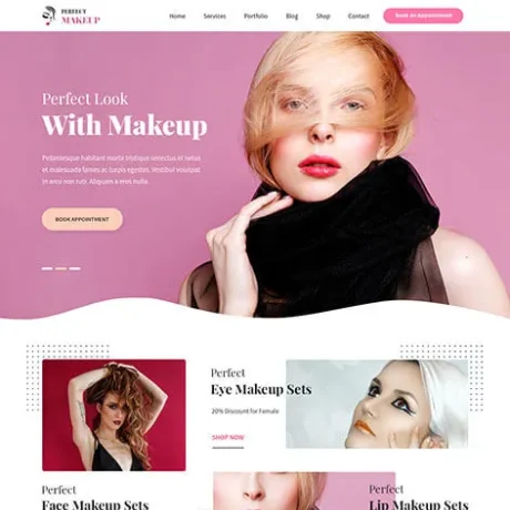 Beauty Salon WordPress theme