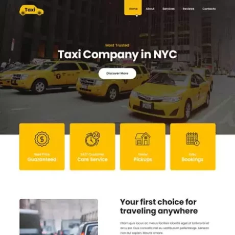Car Hire WordPress Theme