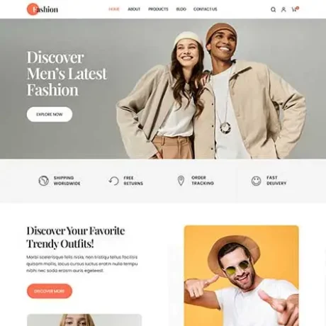 Clothing WordPress Theme