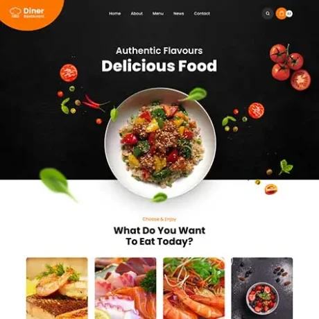 Food Service WordPress Theme