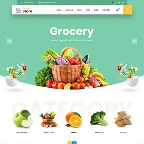 Grocery WordPress Theme for Grocery Stores