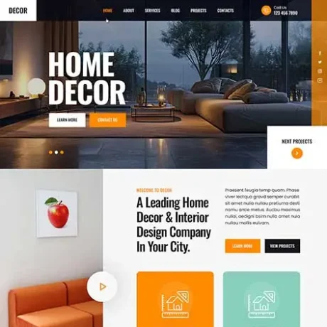 Interior Decor WordPress Theme