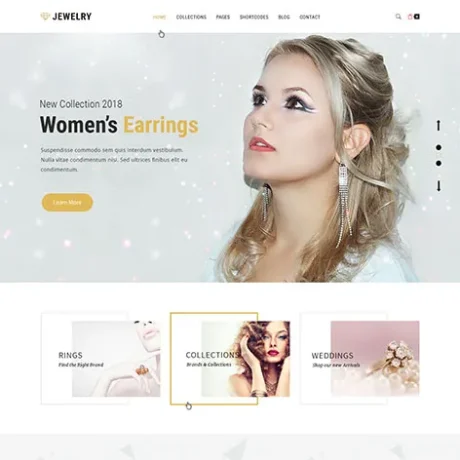 Jewellery Website Template