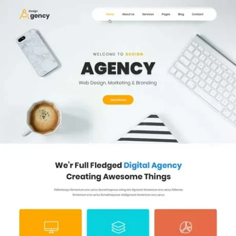 Web Design Agency WordPress Theme