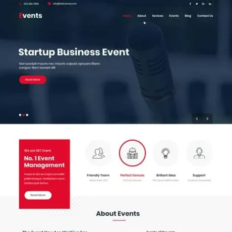Event WordPress Template