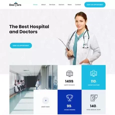 Hospital WordPress Theme