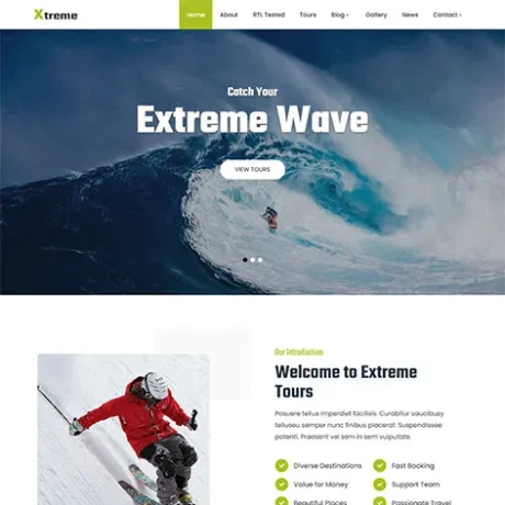 Adventure Tours WordPress Theme