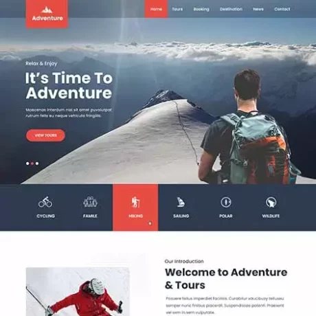 Adventure WordPress Theme