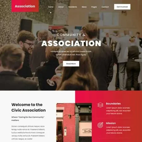 Association WordPress Theme