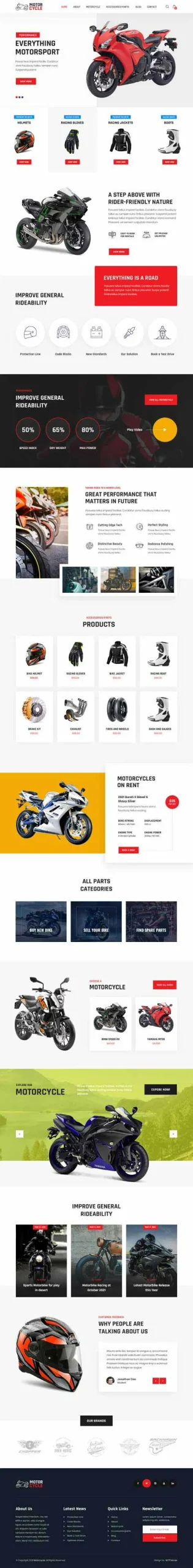 Auto Parts WooCommerce WordPress Theme