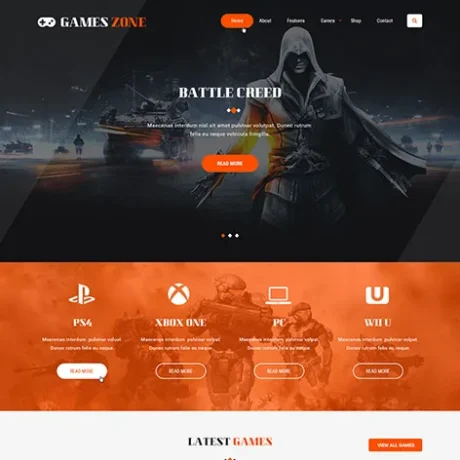 Gaming WordPress Theme for Streamers & Game Blogs