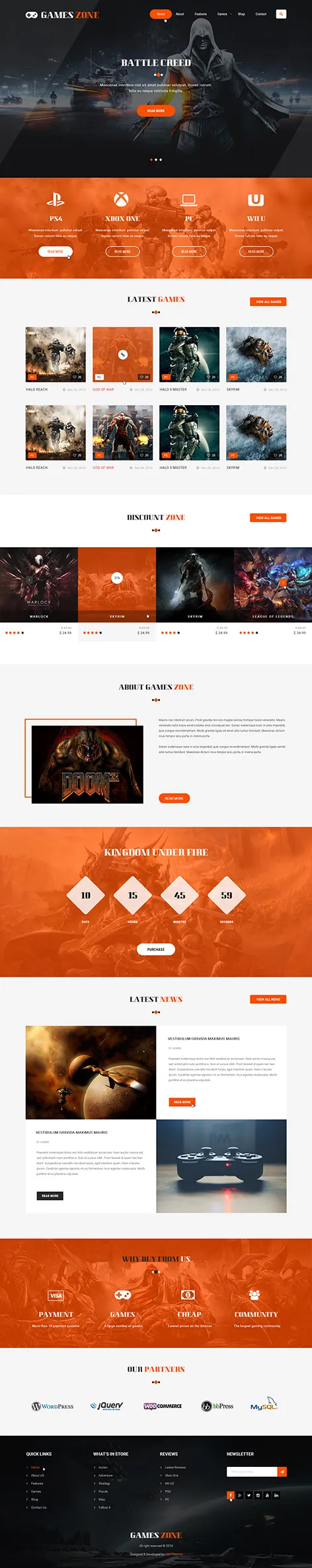 Gaming WordPress Theme for Streamers & Game Blogs