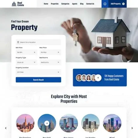 Home Rental WordPress Theme