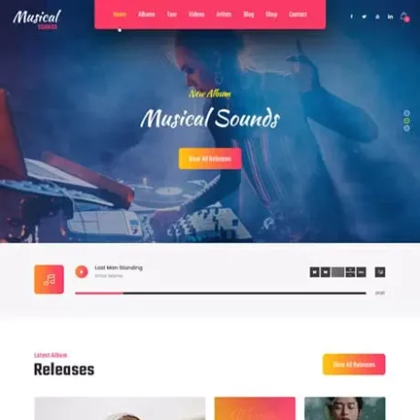 Music WordPress Theme