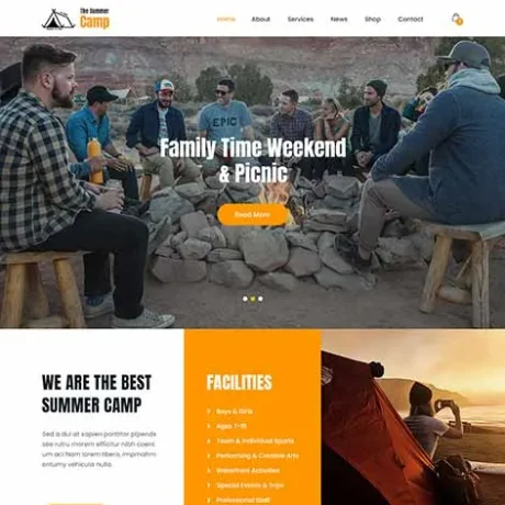 Outdoor WordPress Theme