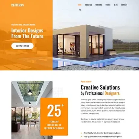 Pattern WordPress Theme