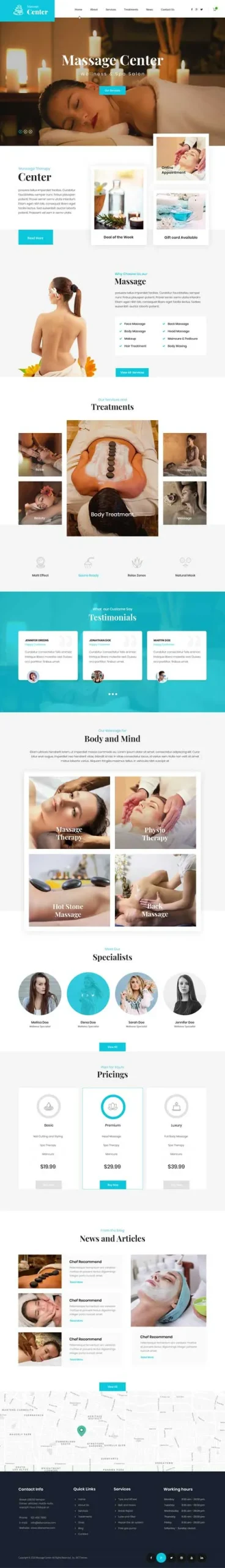 Reflexology WordPress Theme