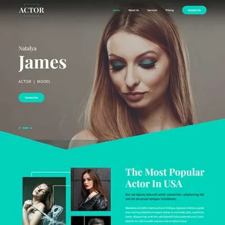 Bollywood WordPress Theme designed for entertainment blogs and movie portfolios