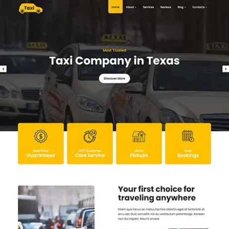 Chauffeur WordPress Theme – Professional Limo & Taxi Service Website