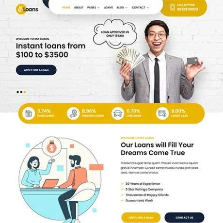 Credit Repair WordPress Theme