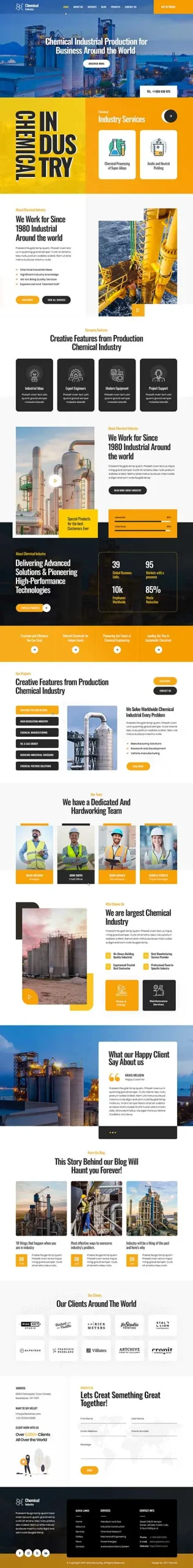 Chemical WordPress Theme