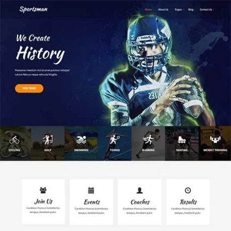 Cricket WordPress Theme