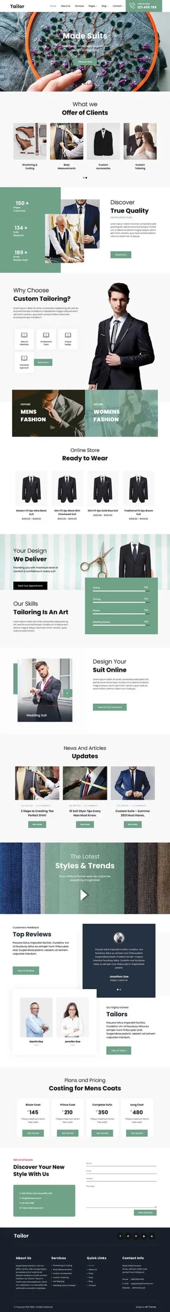 Embroidery WordPress Theme