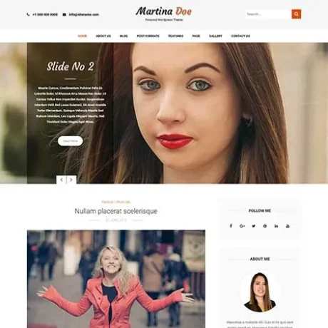 Fansite WordPress Theme