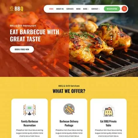 Food Truck WordPress Theme