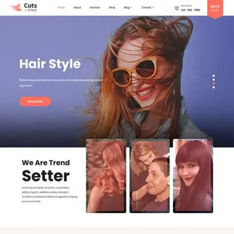 Hair Extensions WordPress Theme