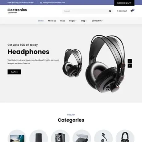 Home Automation WordPress Theme