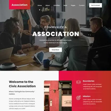 Homeowners Association WordPress Theme