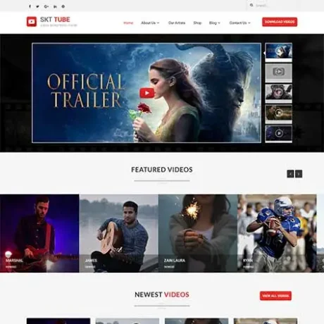 Live Streaming WordPress Theme