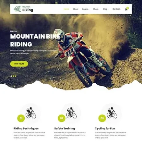 Motor Sport WordPress Theme