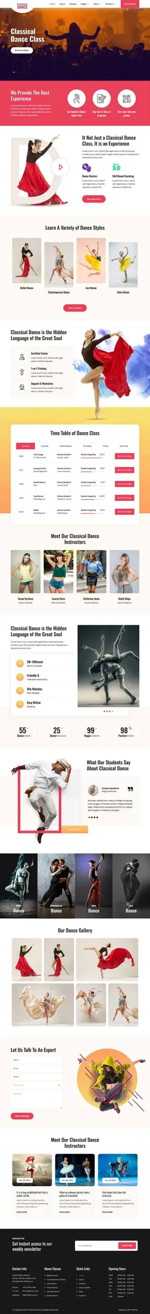 Music Festival WordPress Theme