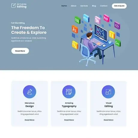 Open Source WordPress Theme