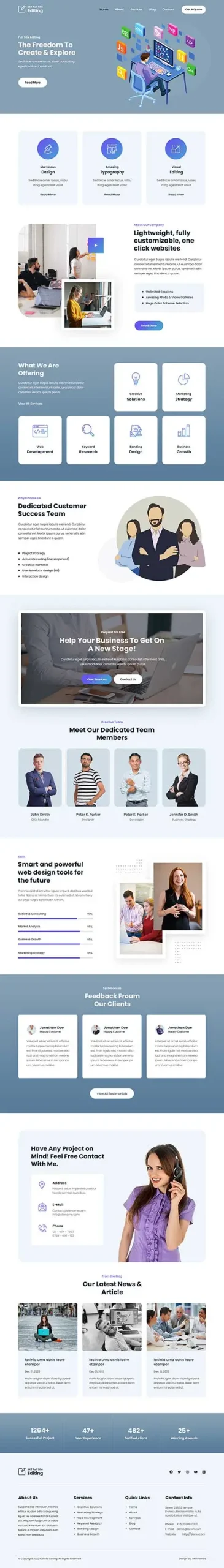 Open Source WordPress Theme