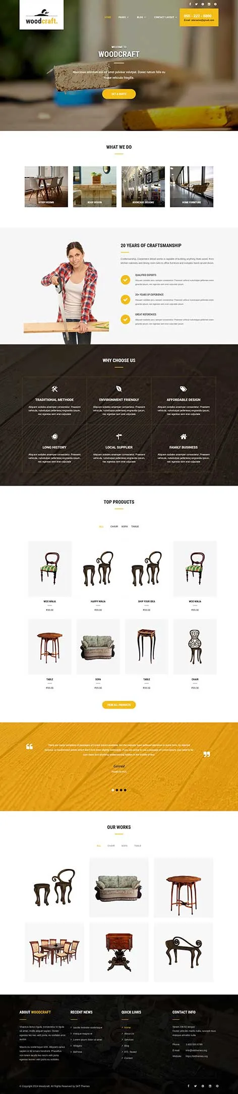 Plywood Supplier WordPress Theme
