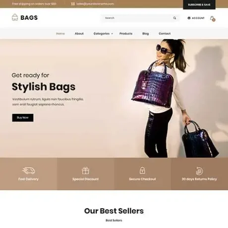 Product Catalog WordPress Theme