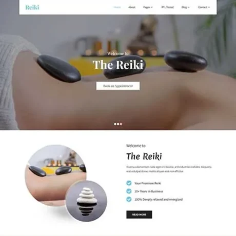 Reiki WordPress Theme