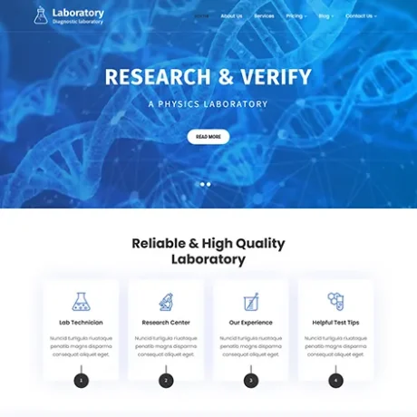 Science WordPress Theme