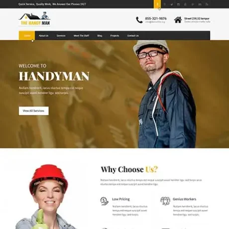 Service Finder WordPress Theme